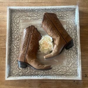 Leather Cowgirl/Cowboy Boot Sz 2-2.5
